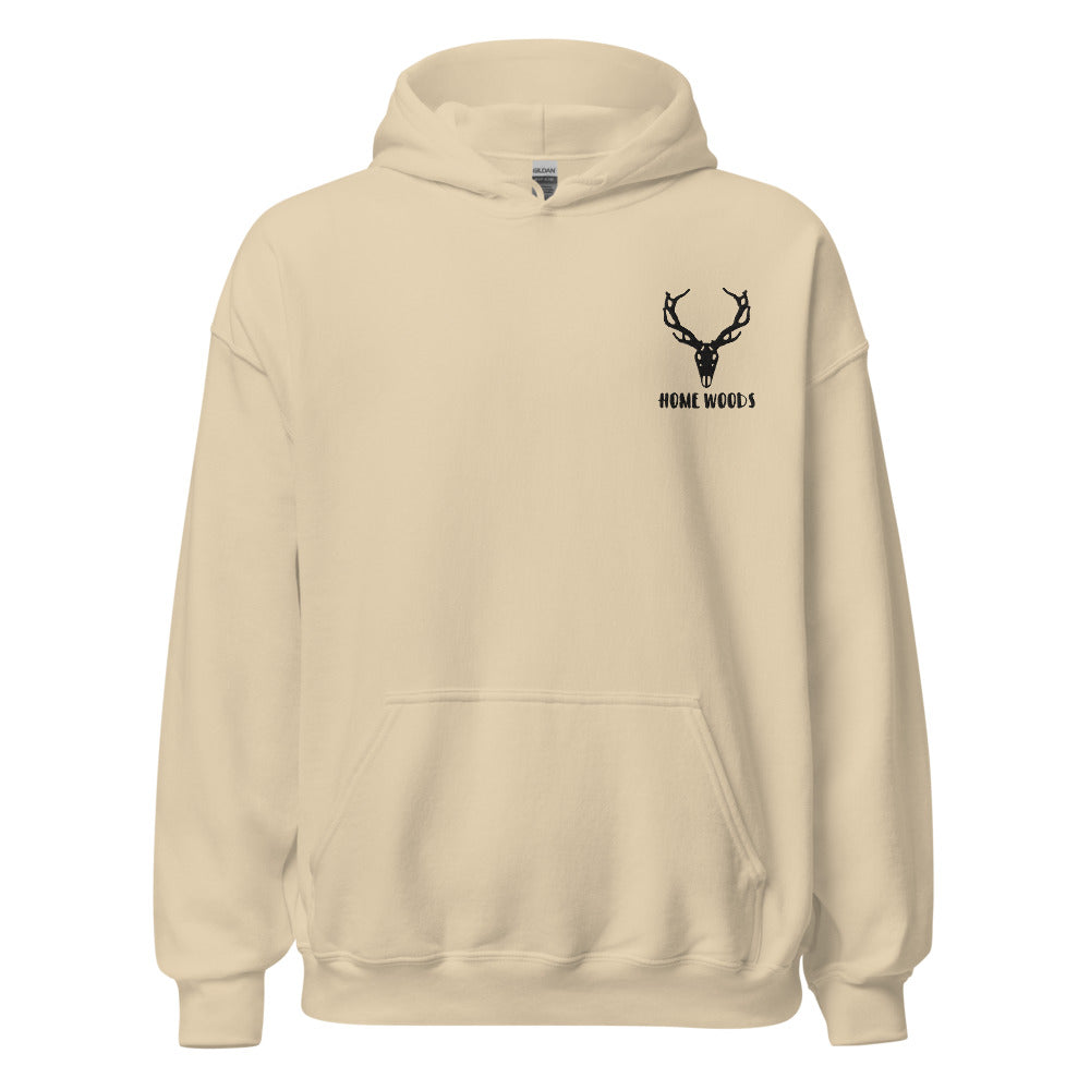 Homewoods Hoodie Hirsch – Brust-Stick – Sand