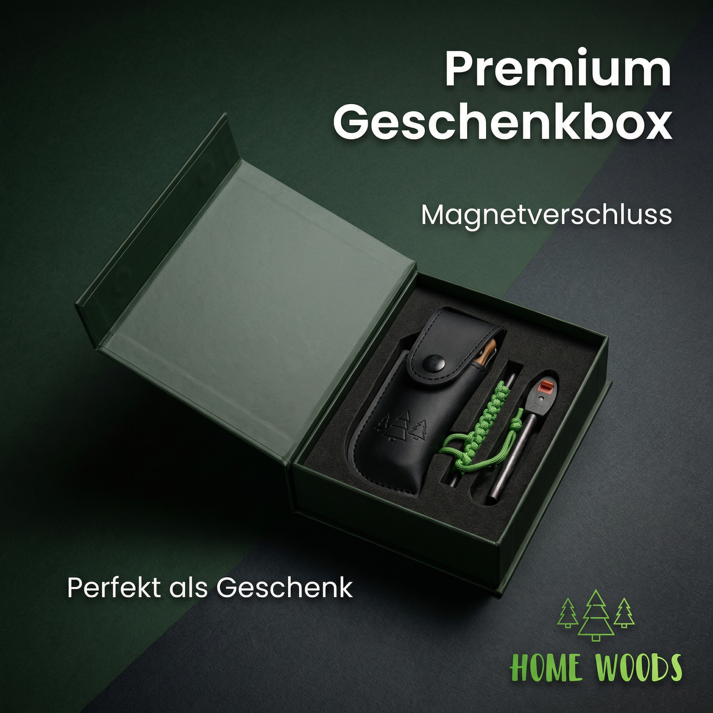 Nightglow Klappmesser 2er Outdoor Bundle Komplettset mit Schärfer