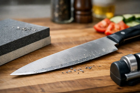 Warum wird ein Messer stumpf?
