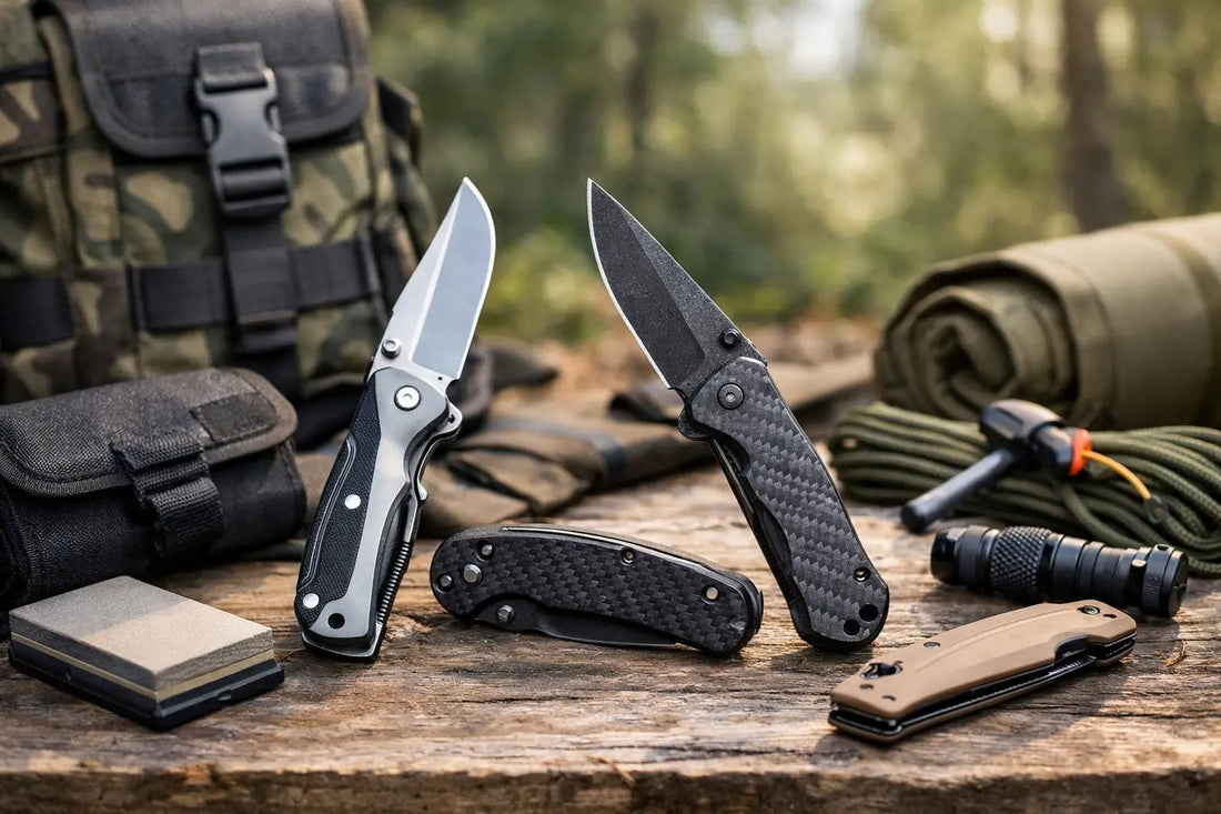 Klappmesser Komplettset für Outdoor kaufen - Homewoods