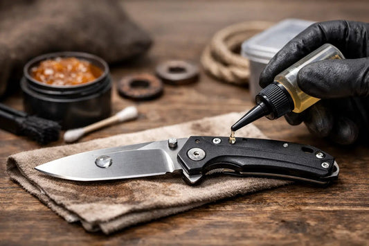 Klappmesser vor Rost schützen - Homewoods