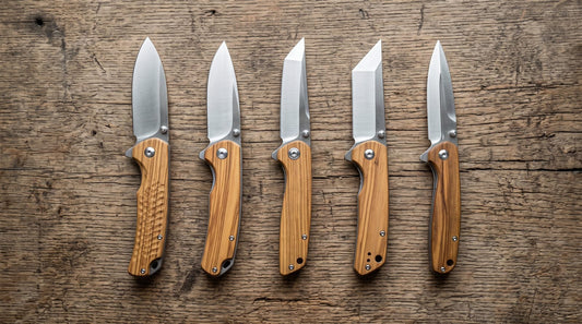 Klingenformen erklärt: Drop Point, Clip Point, Tanto & Co.