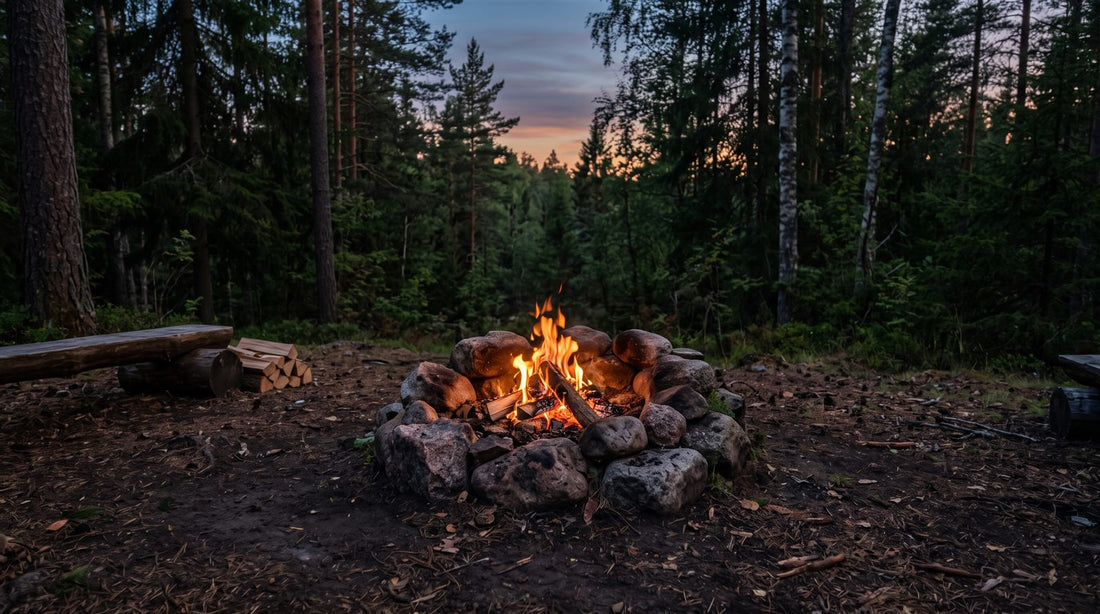 Lagerfeuer sicher anlegen und richtig löschen