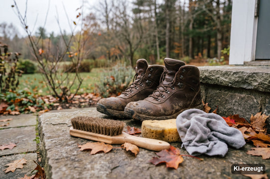 Wanderschuhe reinigen und pflegen: die Routine nach der Tour