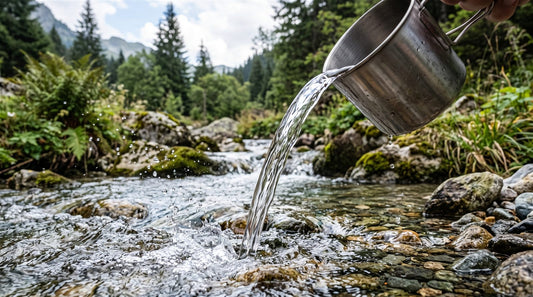 Trinkwasser outdoor aufbereiten: Filtern, Abkochen, Tabletten