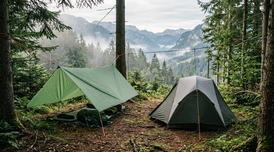 Zelt oder Tarp? Ehrlicher Vergleich für Touren in Mitteleuropa