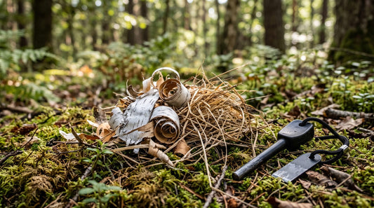 Zunder in der Natur finden: Was wirklich brennt