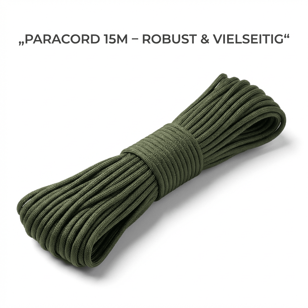 15m Paracord Seil – Robustes Outdoor Paracord - Homewoods