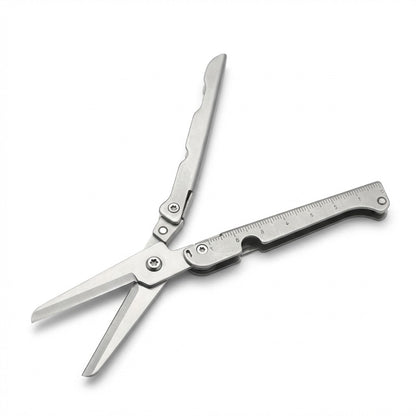Homewoods Outdoor-Schere – faltbares Edelstahl-Multitool