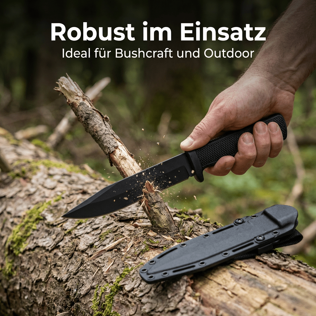 Blackcore Survival Messer - Homewoods