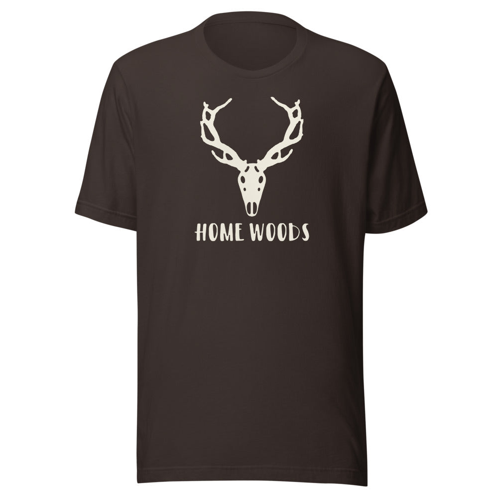 Homewoods T-Shirt Hirsch – Braun