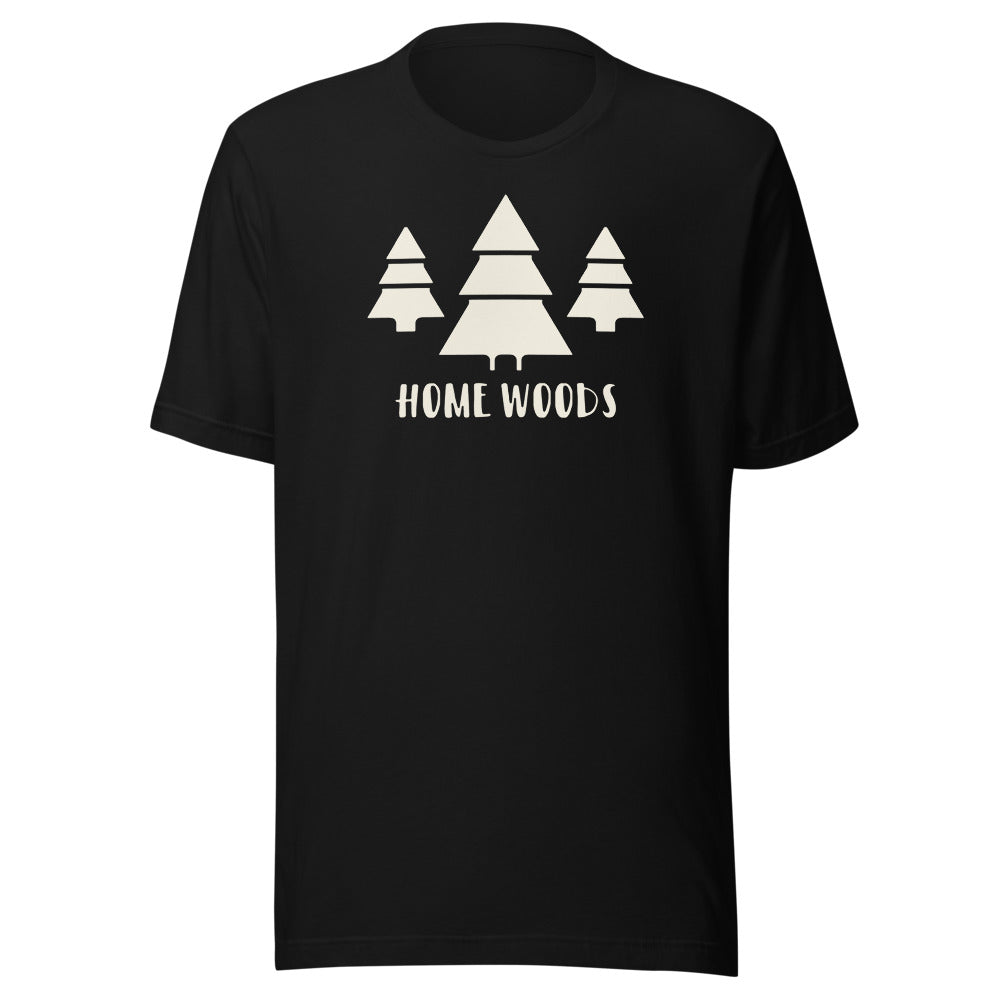 Homewoods T-Shirt Tannen – Schwarz