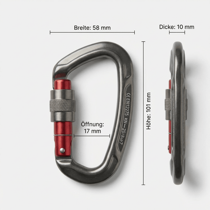 LockGrip Outdoor Karabiner - Homewoods