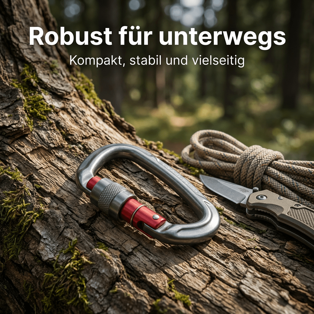 LockGrip Outdoor Karabiner - Homewoods