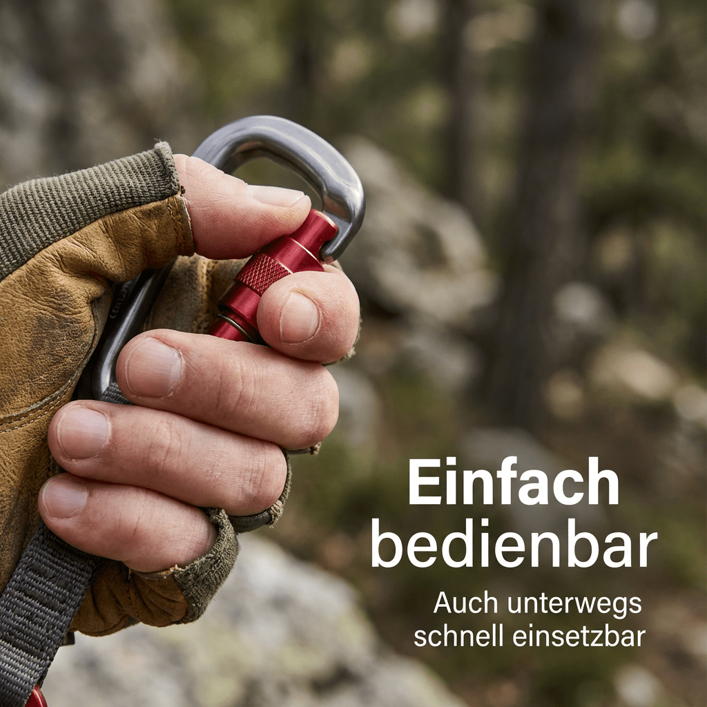 LockGrip Outdoor Karabiner - Homewoods