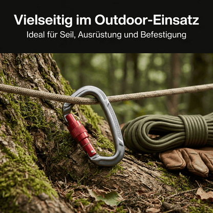 LockGrip Outdoor Karabiner - Homewoods