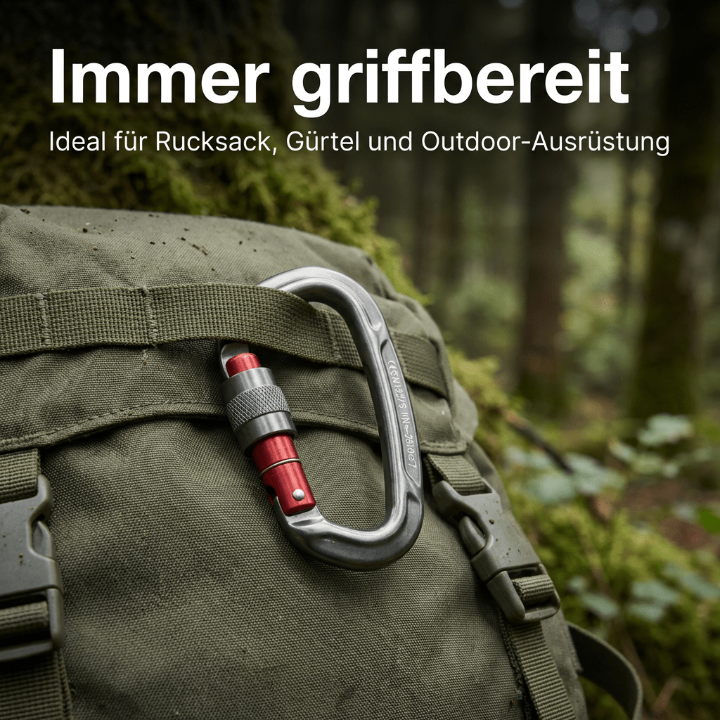 LockGrip Outdoor Karabiner - Homewoods