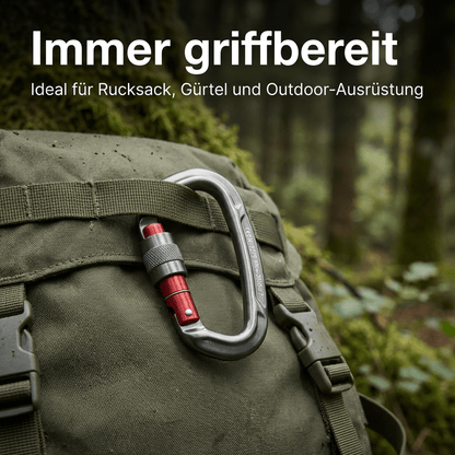 LockGrip Outdoor Karabiner - Homewoods