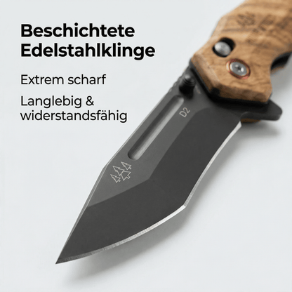 Nightglow ALL IN Outdoor Set – Messer, Messerschärfer, Karabiner & 15m Paracord - Homewoods