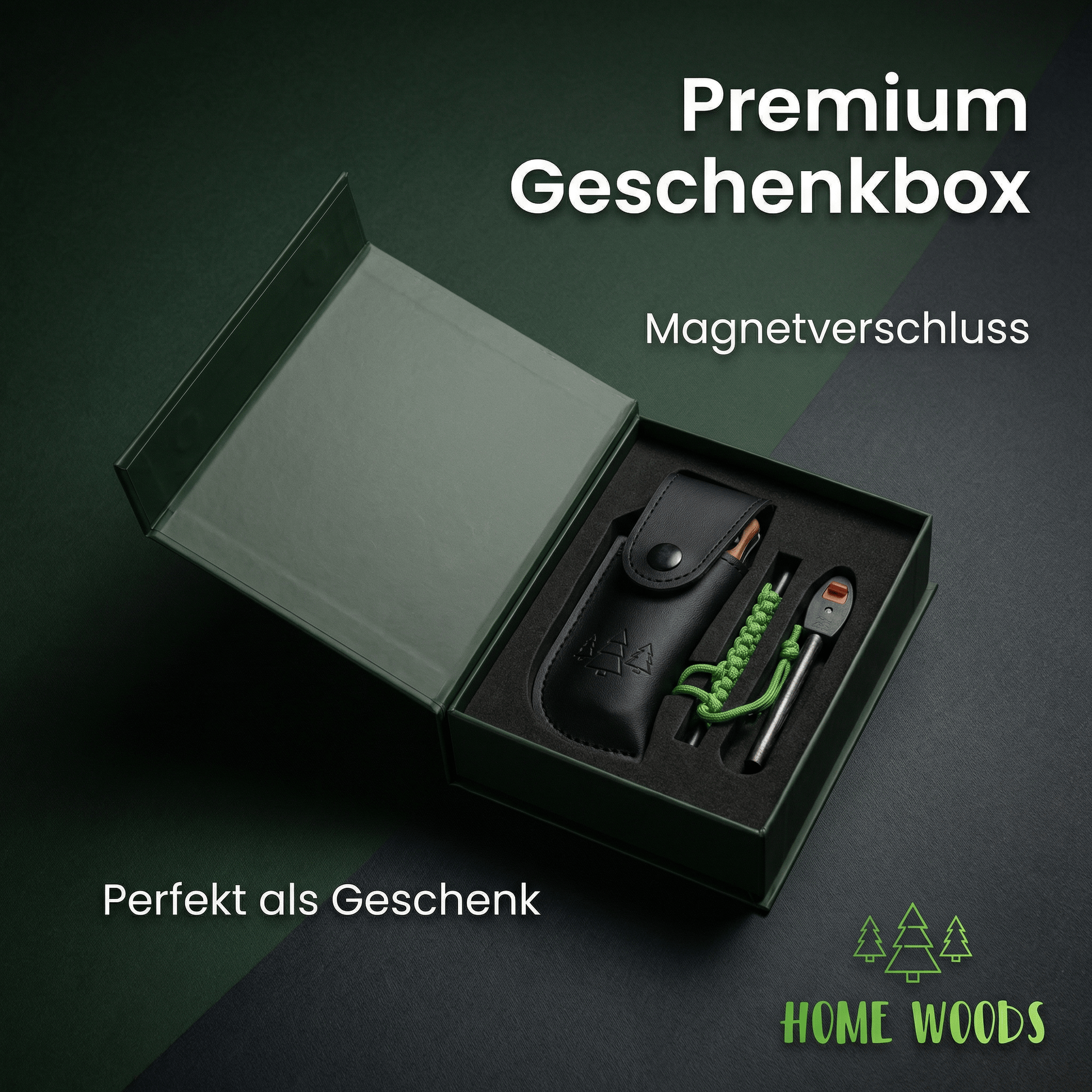 Nightglow Outdoor Klappmesser Adventure Bundle Komplettset - Homewoods