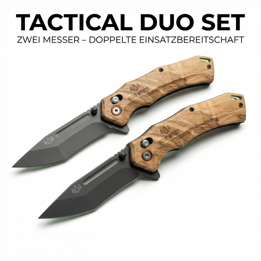 Nightglow Outdoor Klappmesser Tactical Duo Komplettset - Homewoods