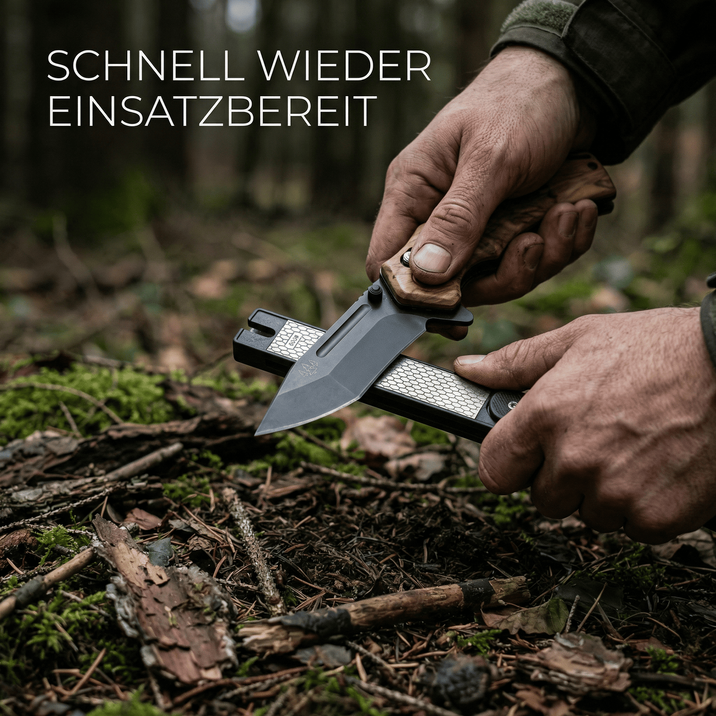 OUTDOOR ESSENTIALS SET – Paracord, Karabiner & Messerschärfer - Homewoods