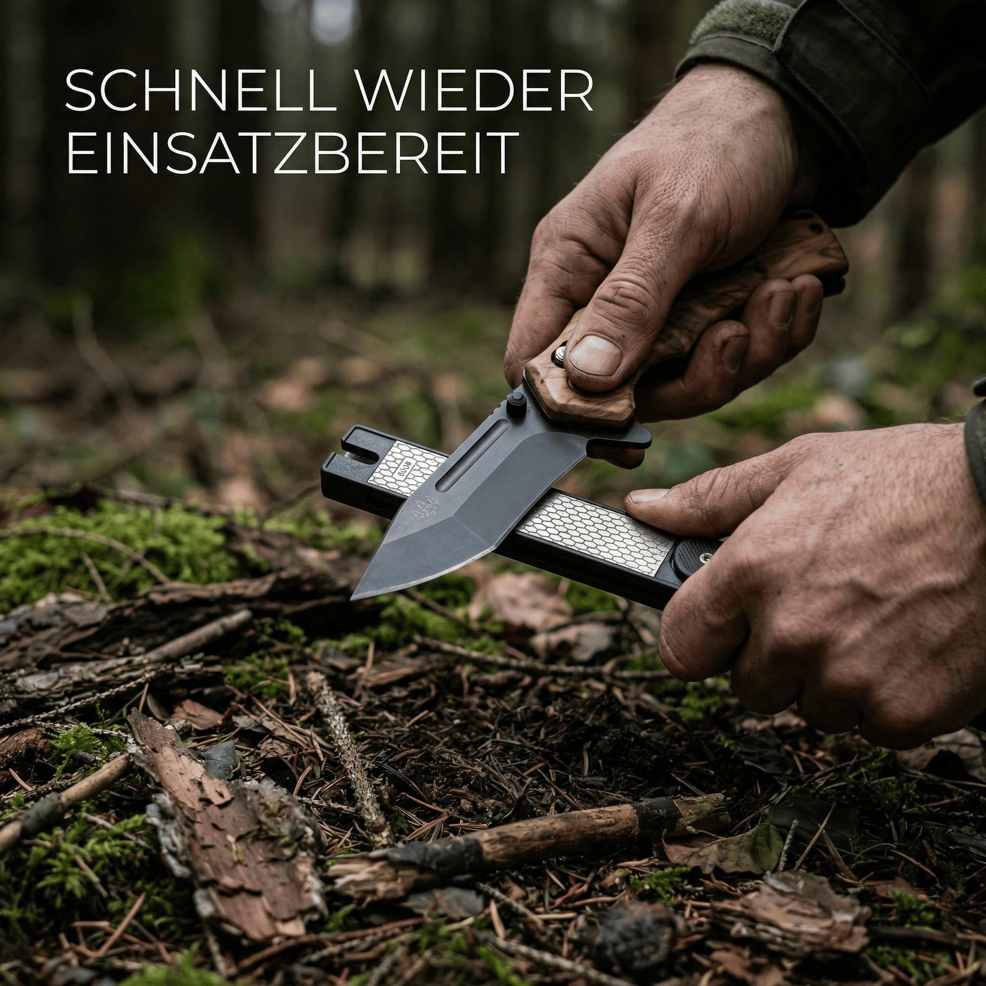 OUTDOOR ESSENTIALS SET – Paracord, Karabiner & Messerschärfer - Homewoods