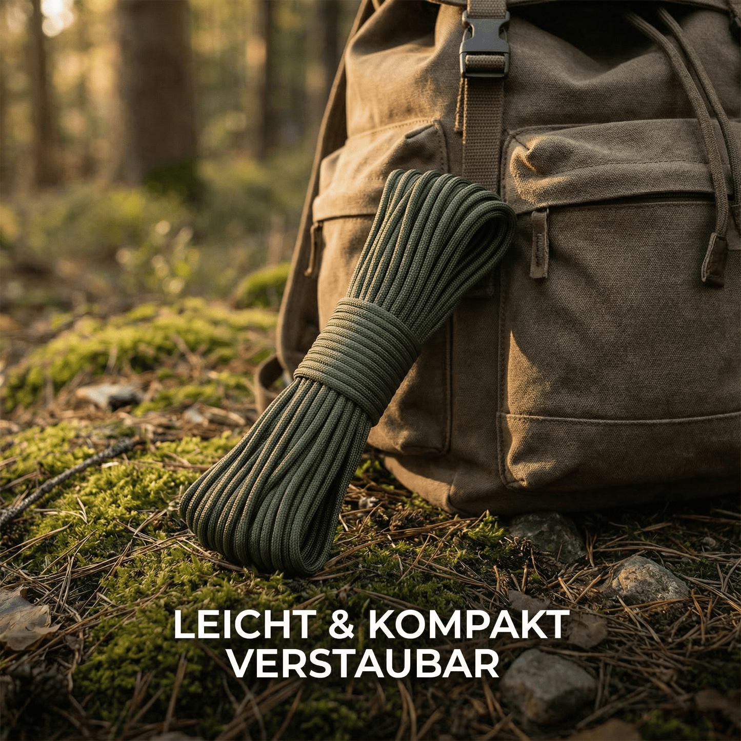 OUTDOOR ESSENTIALS SET – Paracord, Karabiner & Messerschärfer - Homewoods