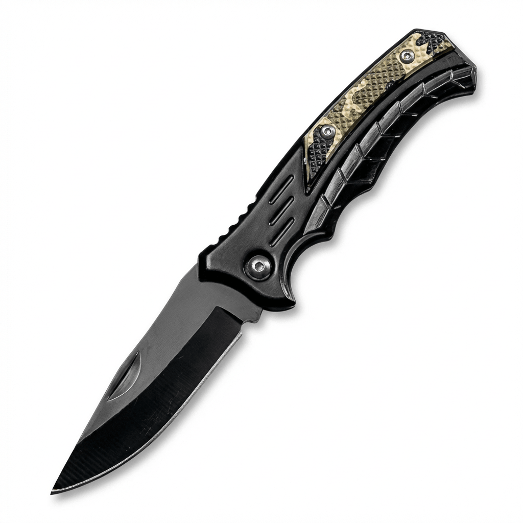 Tactical Outdoor - Klappmesser - 7Cr17MOV Edelstahlklinge - Homewoods