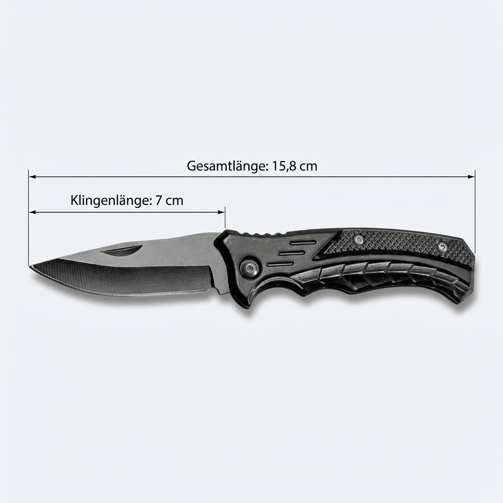 Tactical Outdoor - Klappmesser - 7Cr17MOV Edelstahlklinge - Homewoods
