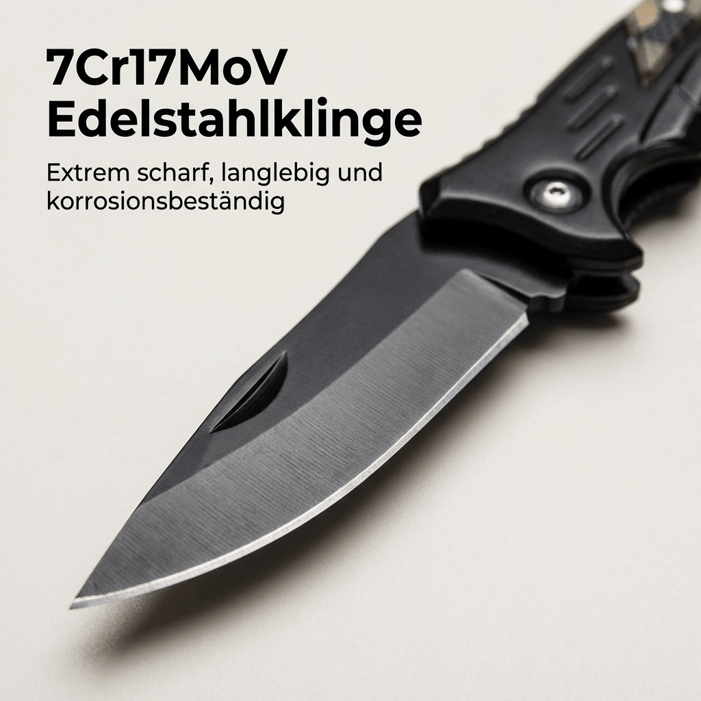 Tactical Outdoor - Klappmesser - 7Cr17MOV Edelstahlklinge - Homewoods