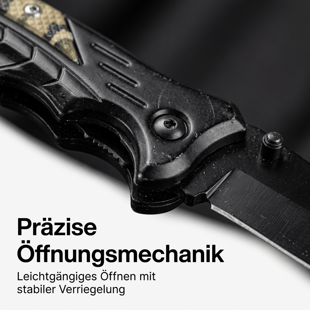 Tactical Outdoor - Klappmesser - 7Cr17MOV Edelstahlklinge - Homewoods