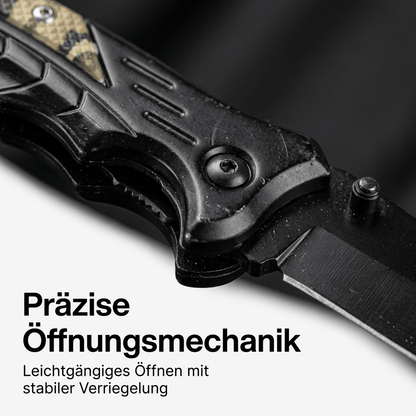 Tactical Outdoor - Klappmesser - 7Cr17MOV Edelstahlklinge - Homewoods