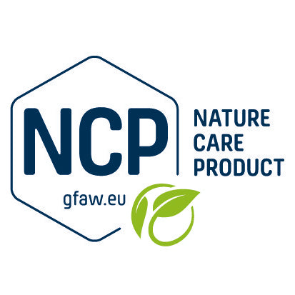 NCP-Logo mit dem Schriftzug Nature Care Product
