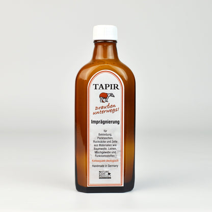 Vorderseite der 200-ml-Flasche Tapir Outdoor-Imprägnierung