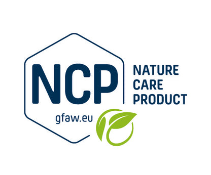 NCP-Logo mit dem Schriftzug Nature Care Product